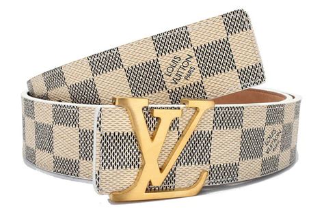 white louis vuitton belt women|Louis Vuitton white checkered belt.